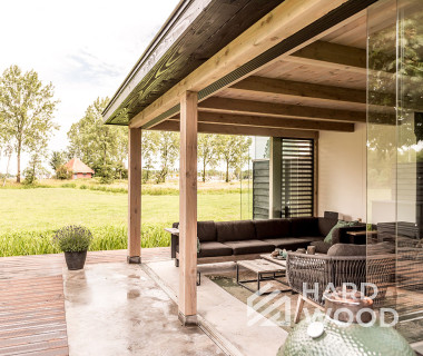 Беседка барбекю для дачи №20 - фото 1432